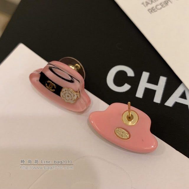 chanel耳環 香奈兒早春新款 小香樹脂耳環 最新代購耳釘  gzsc1275